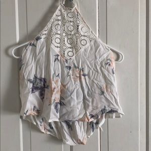 floral tank top